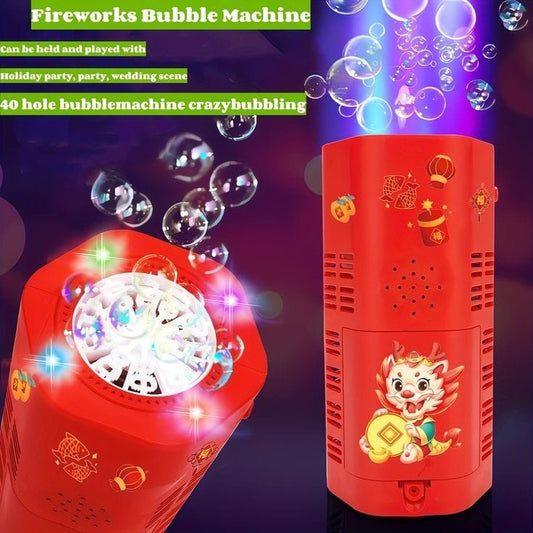 Rechargeable Pyro-Bubbler Party Magic: Firework in bubbles!
